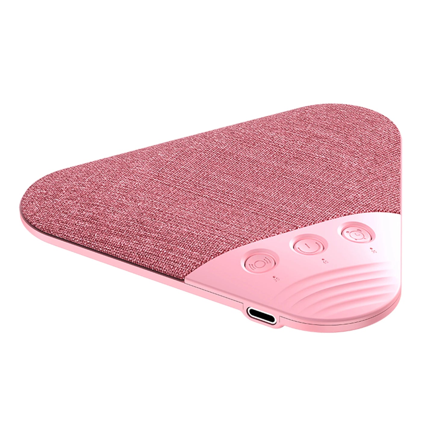 Under Pillow Speaker with Timer and White Noise Sleep Aid Function Bedside Sound Box Portable Speaker BT for Adult Kids Peaceful Pleasures Health and Wellness Pink