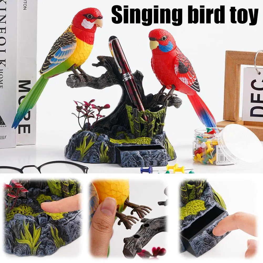 Voice-Activated Singing Parrot Toy – Interactive Kids Bird Toy