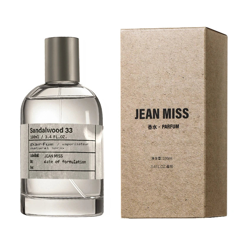 JEAN MISS Sandalwood Unisex Eau de Toilette 100ml