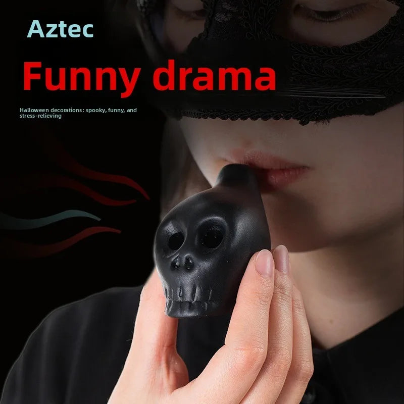 Aztec Whistle Death Spoof Toy Haunted House Props Funny