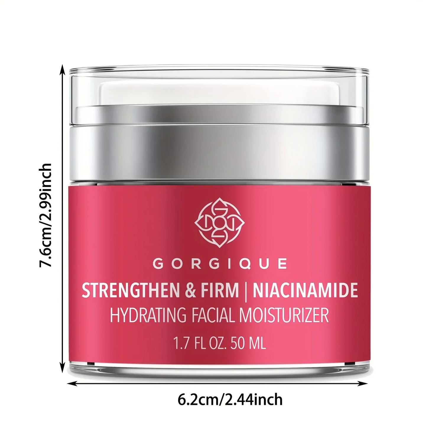 GORGIQUE Niacinamide Face Cream – Hydrating Firming Moisturizer