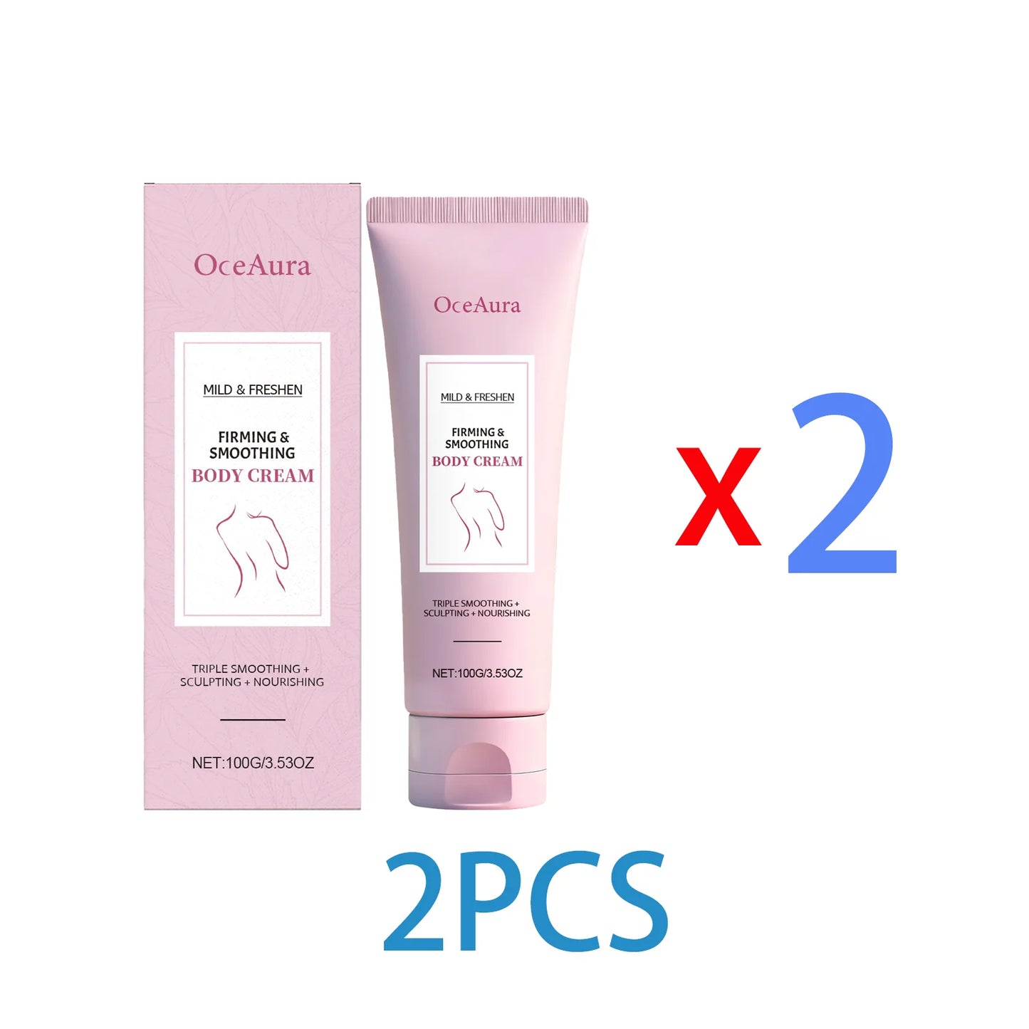 OceAura Firming Body Cream Green Tea & Coffee | 100g