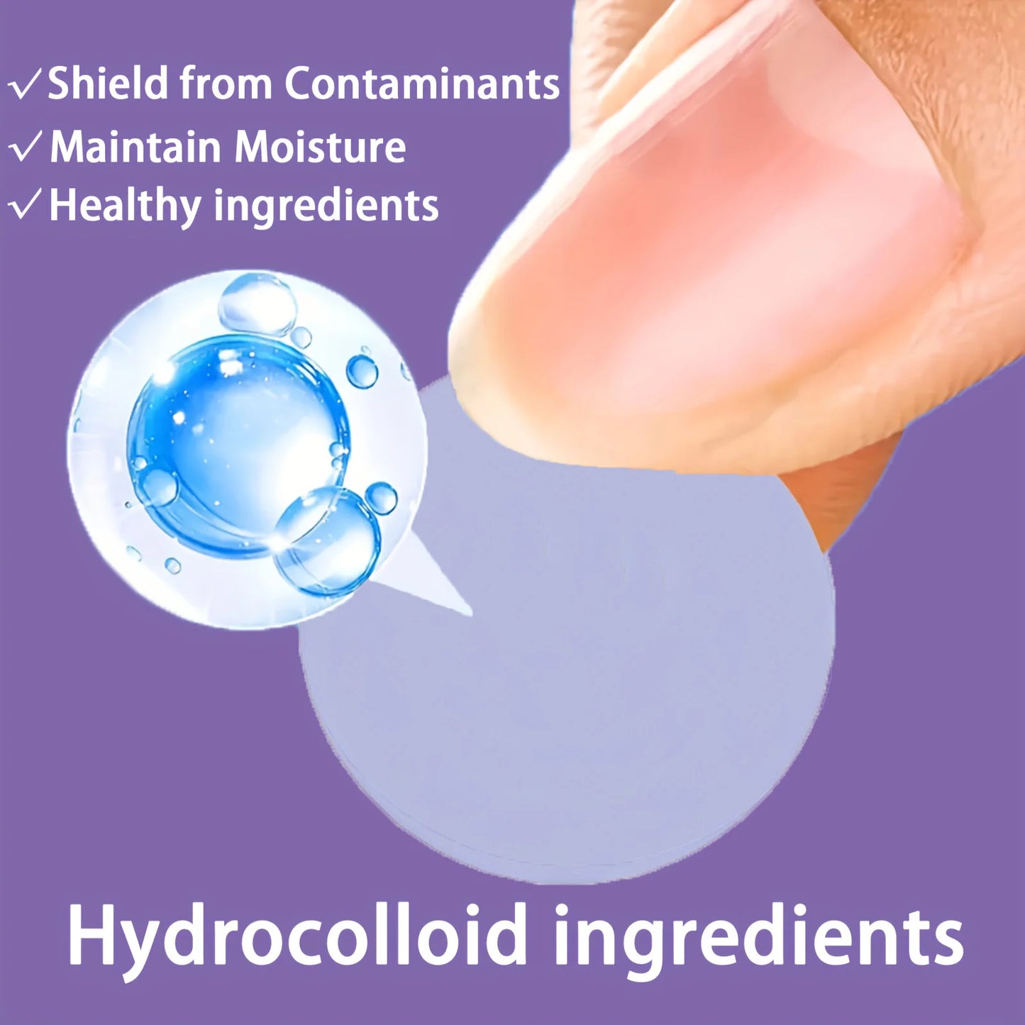 Hydrocolloid Acne Patches – Invisible, Waterproof | All Skin Types