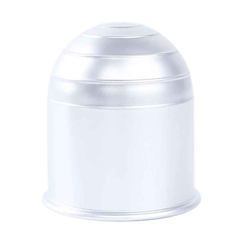 Universal Trailer Accessories 50MM Auto Tow Bar Ball Cover Cap Hitch Caravan Trailer Towball Protect Peaceful Pleasures Health and Wellness Silver