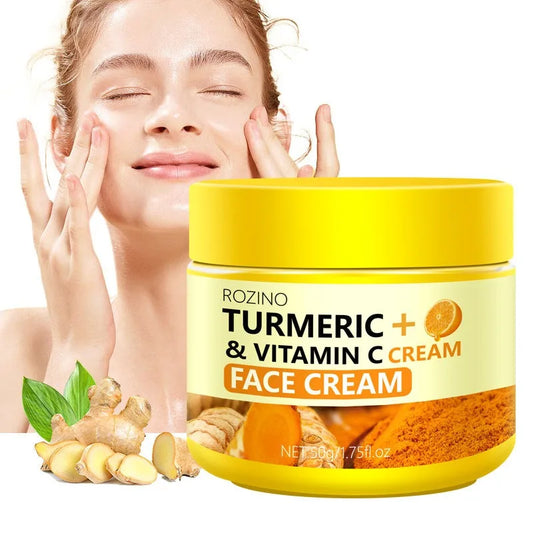 YOUNGCOME Turmeric Vitamin C Anti-Wrinkle Face Cream 50g Anti-Aging Face Cream Peaceful Pleasures Health and Wellness