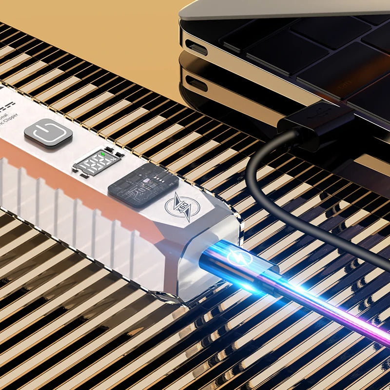 Automatic Hair Clipper Electric Shaver Rechargeable Trimming Machine For Beard Head Barber Cutting Grooming Kit Men Women Travel Peaceful Pleasures Health and Wellness