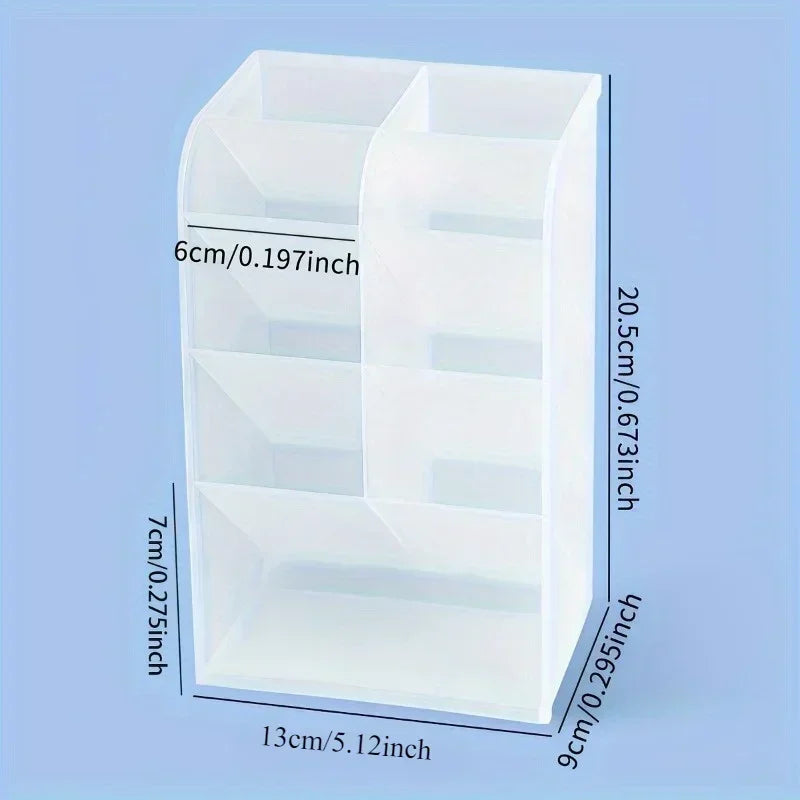 Transparent Desktop Pen Holder & Stationery Organizer