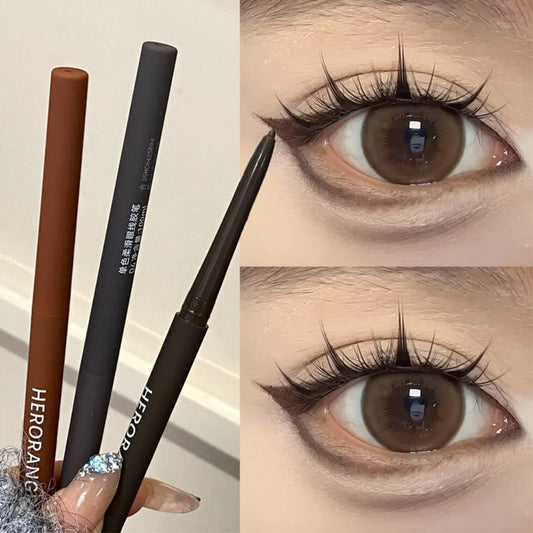 Ultra-Fine Waterproof Gel Eyeliner Pencil – Matte Long-Lasting Gel Eyeliner Pencil Peaceful Pleasures Health and Wellness