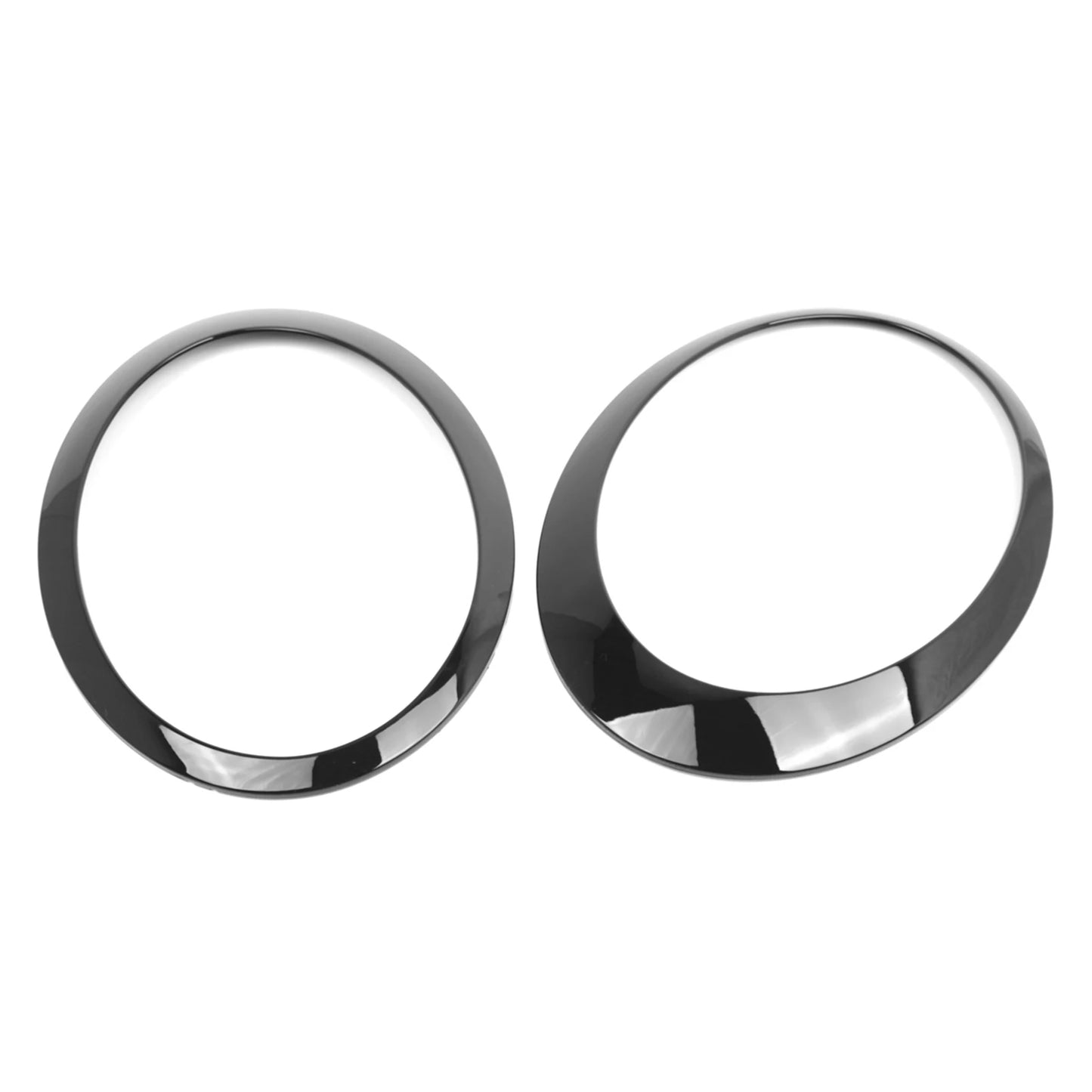 Black Headlight Trim Ring BMW Mini Cooper R50 R52 R53 2001-2006