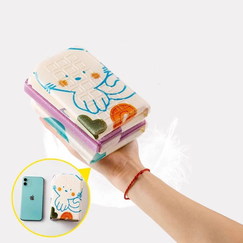Folding Seat Cushion Moisture-proof Cushion Outdoor Camping Floor Mat, Portable Mini Foam Mat Picnic Mat Music Festival Peaceful Pleasures Health and Wellness