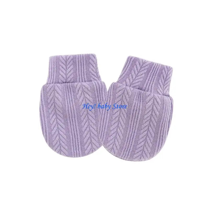 Newborn Scratch Proof Mittens | Soft Cotton Baby Hand Covers
