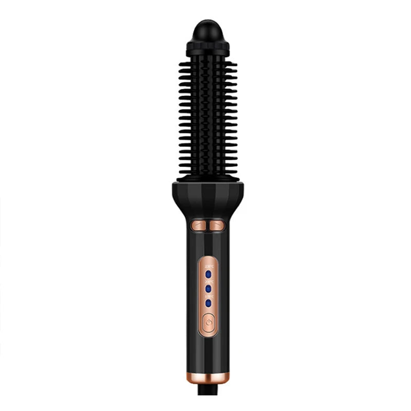 Salon Automatic Electric Hair Curler Iron Ceramic Rotation Curly Hair Waver with PTC Heater and LED Temperature Display Peaceful Pleasures Health and Wellness black US