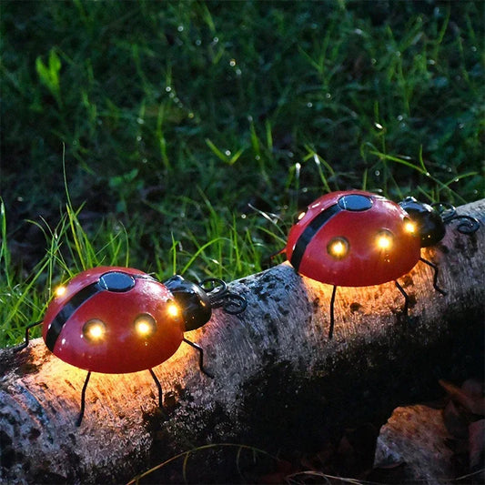 Solar Ladybug LED Garden Light – Waterproof Outdoor Decor Solar Garden Light Peaceful Pleasures Health and Wellness