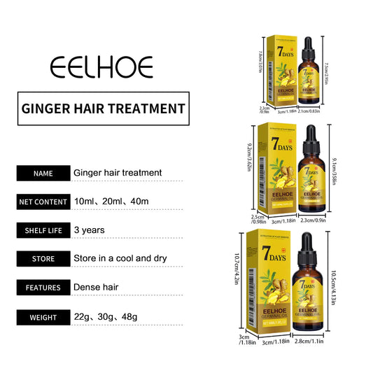 Ginger Oil for Hair Growth, Strength & Scalp Nourishment Peaceful Pleasures Health and Wellness