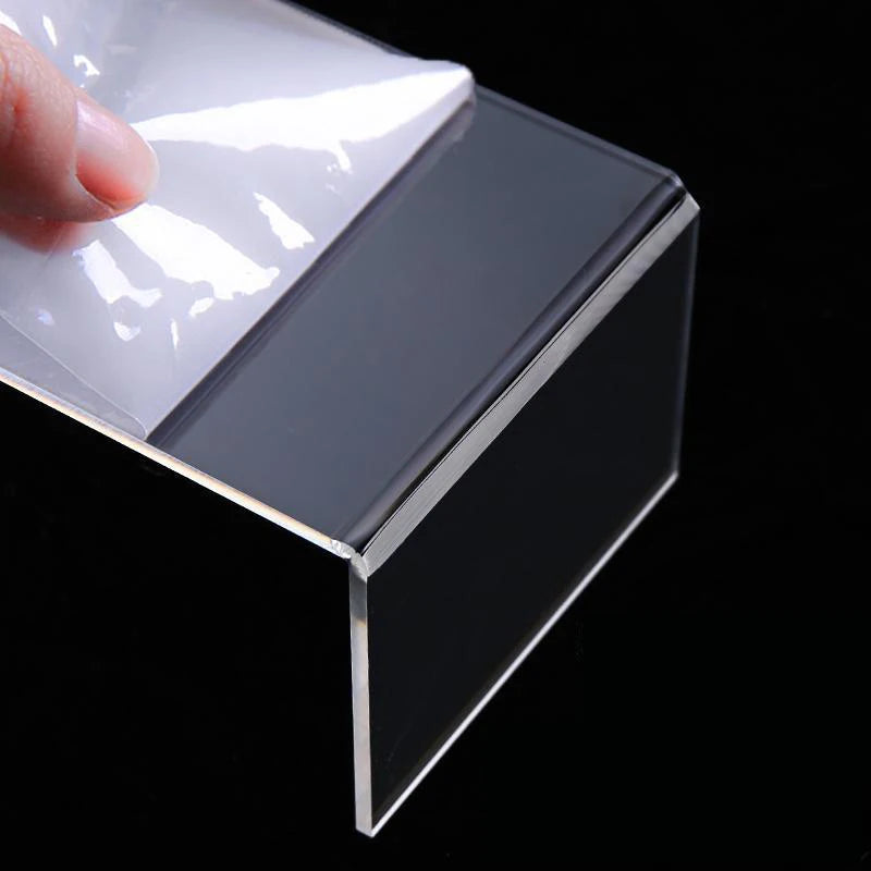 U-Shape Acrylic Display Risers – 15 Sizes for Jewelry & Figures