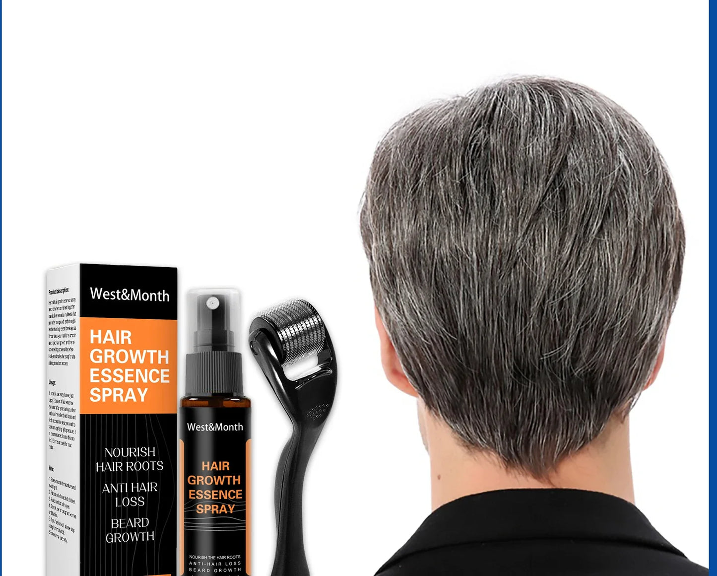 Hair Thickening Scalp Spray – Polygonum & Ginger Nourishment