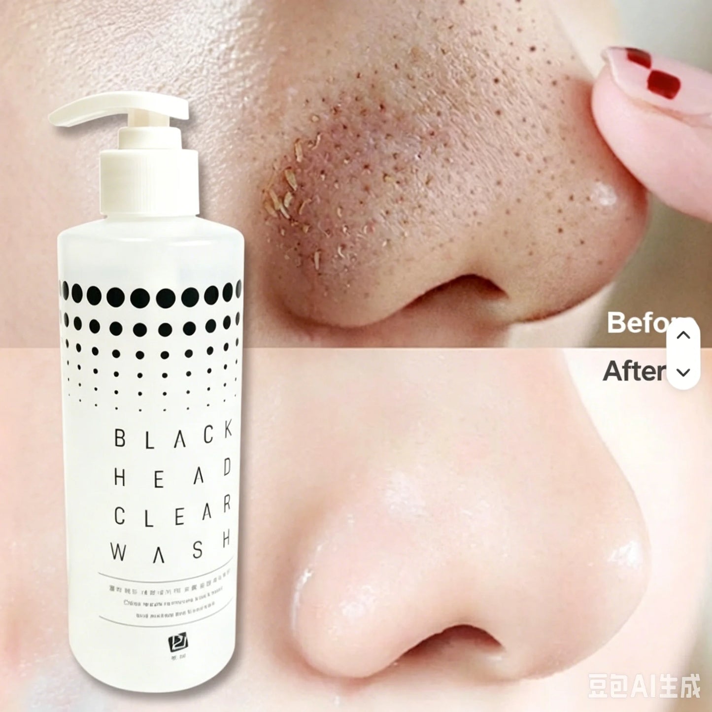 400ml Facial Exfoliation Liquid – Deep Pore Cleansing Treatment