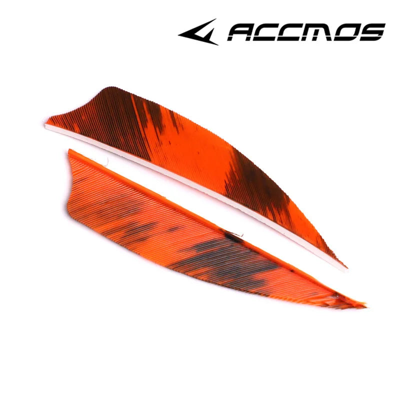 Bag Arrow Vanes 3 Turkey Feather Fletching Shield Cut DIY Archery