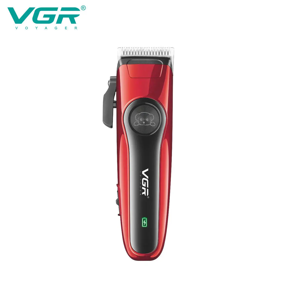 VGR 202 High Quality Powerful Cut Machine Rechargeable Professional Electric Dog Hair Clipper Cordless Pet Hair Trimmer Peaceful Pleasures Health and Wellness
