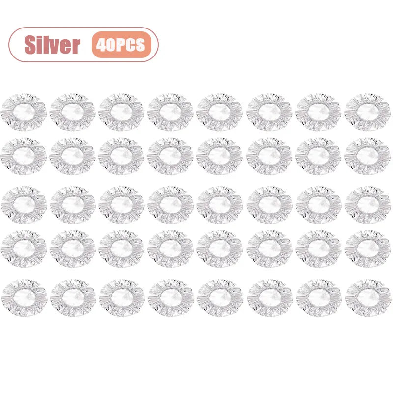 Reusable Aluminum Foil Food Covers – Stretch Lids for Plates & Bowls