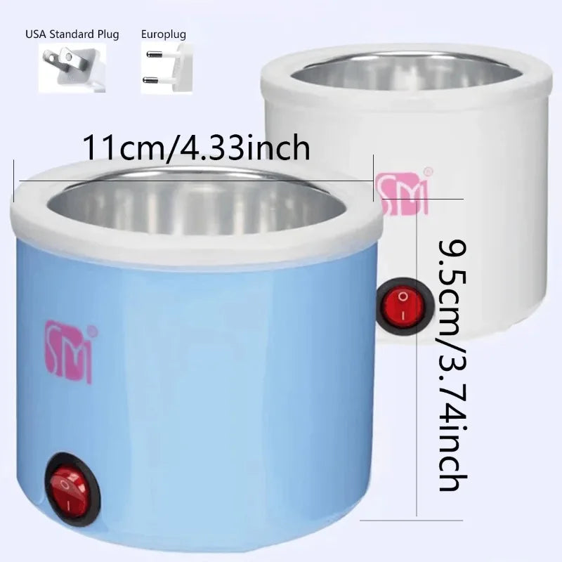 Mini Versatile Wax Melting Heater, Portable Small Wax Warmer Machine for Underarm Hair Removal Beauty Care Tool Peaceful Pleasures Health and Wellness