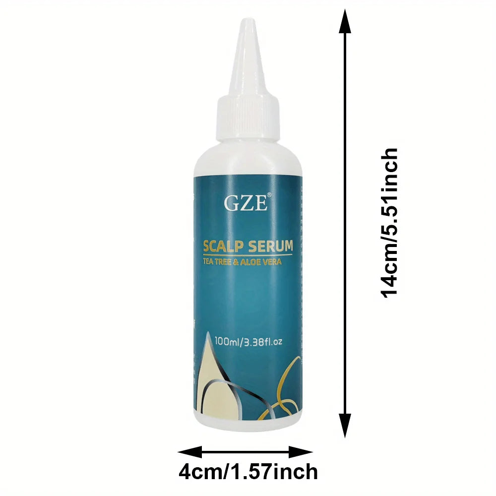 GZE Scalp Serum Tea Tree & Aloe Vera | Dandruff Relief 100ml