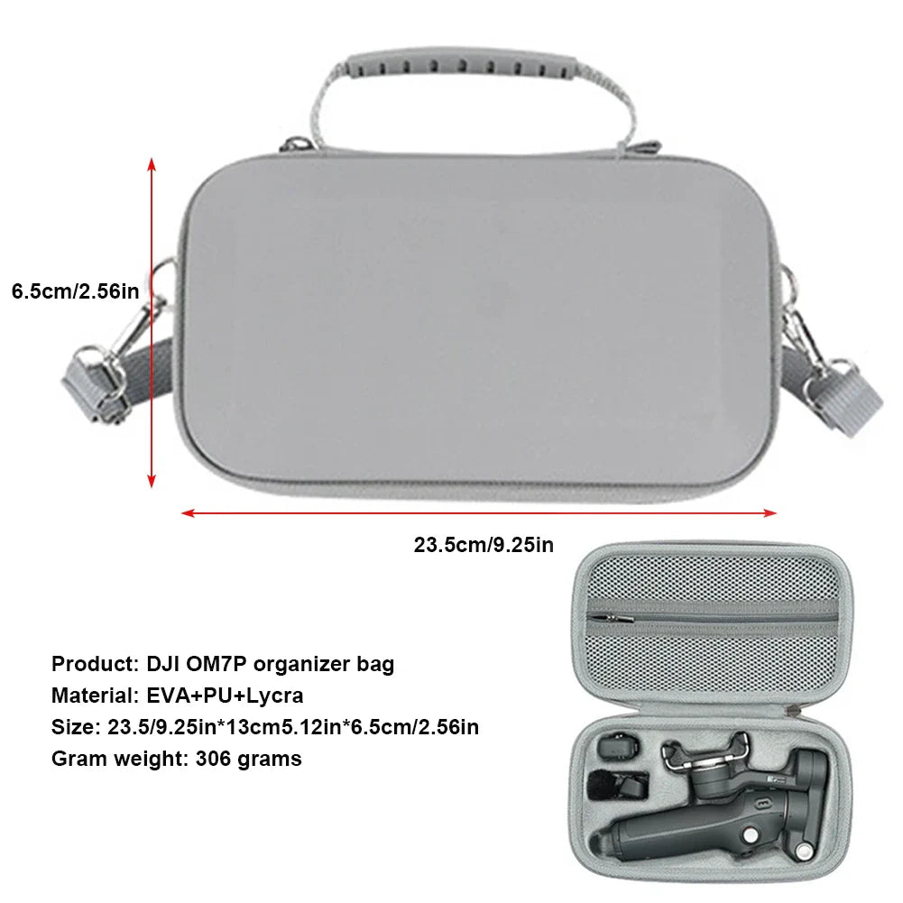 DJI Osmo Mobile 7/7P EVA Carrying Case with Shoulder Strap