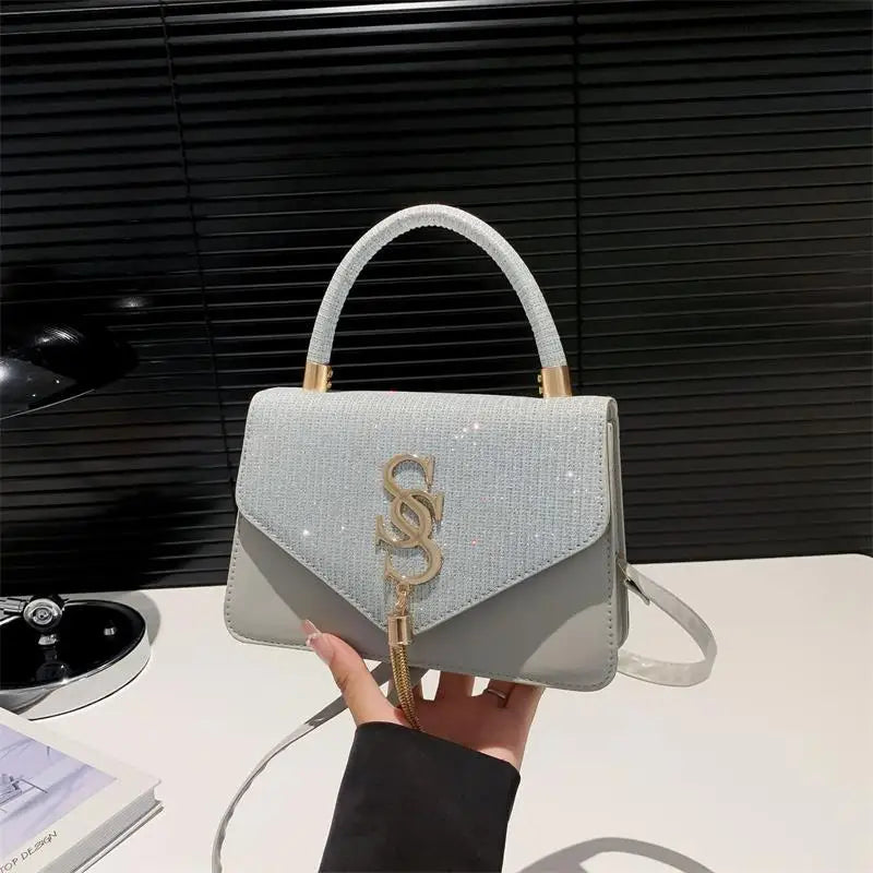 Sparkly Rhinestone Evening Bag – Women's Luxury Shoulder Purse