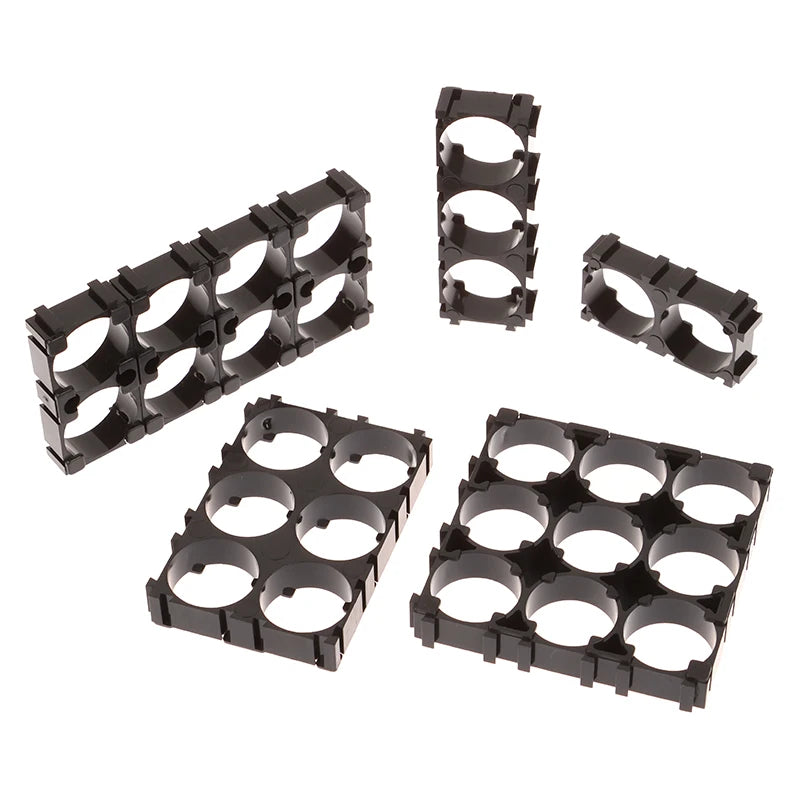10Pcs 18650 Battery Holder Anti Vibration Holder Bracket Li-ion Cell Holder Cylindrical Plastic Case Battery Holder Peaceful Pleasures Health and Wellness