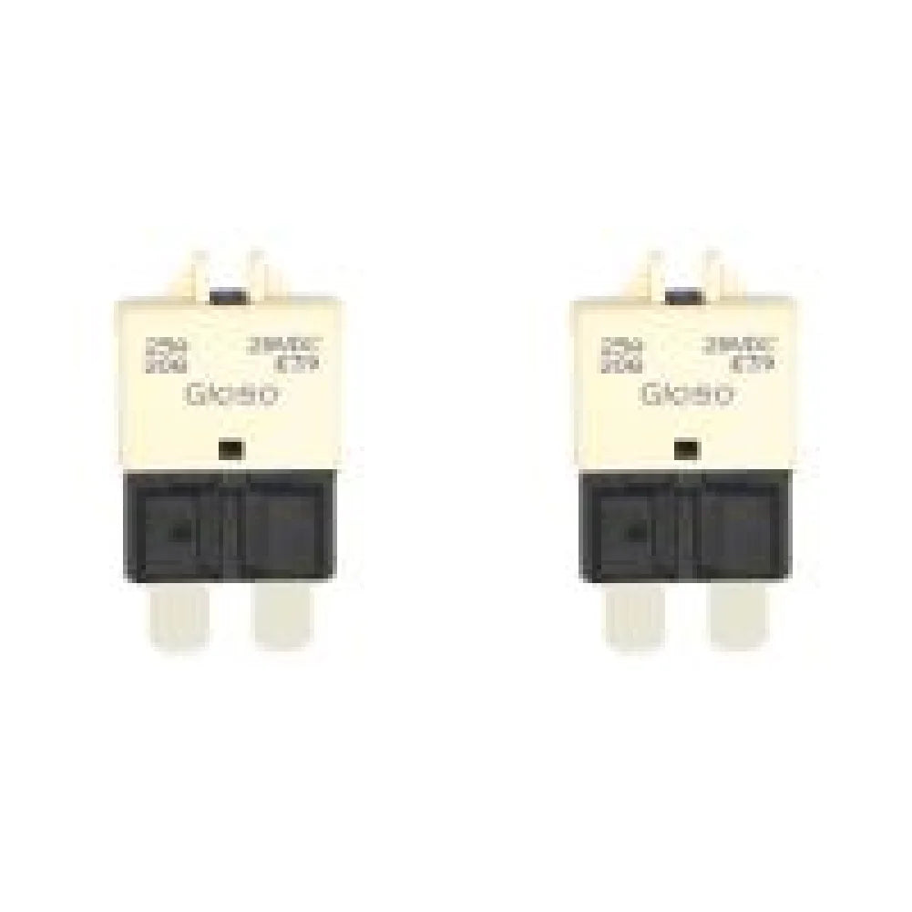 1/2PCS Circuit Breaker Blade Fuse 12V 24V Resettable 5-30A Marine RVs Automatic Reset Thermal Circuit Breaker Car Blade Fuse Box Peaceful Pleasures Health and Wellness F440 2PCS
