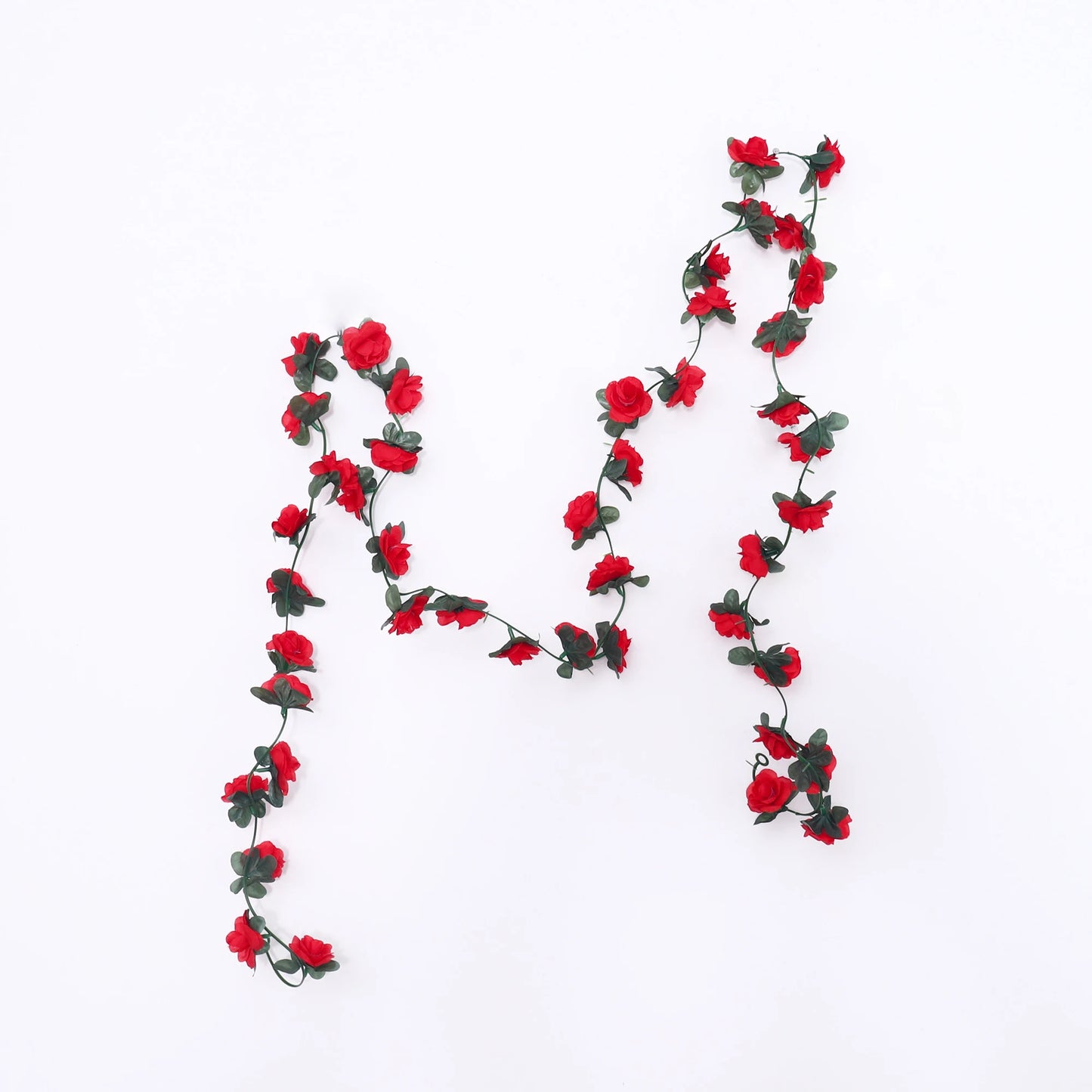 2.5m Silk Rose Artificial Flower Vine Garland – Wedding Decor