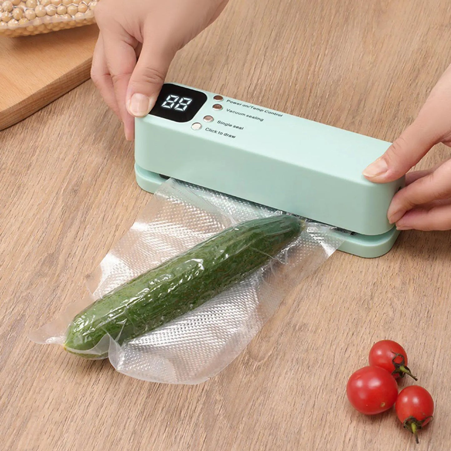 Portable USB Rechargeable Vacuum Sealer – Compact Food Sealer Vacuum Sealer Peaceful Pleasures Health and Wellness