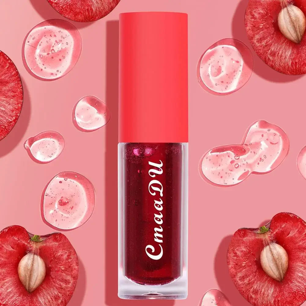 Fruit Lip Oil, Plumping Lip Tint Moisturizing Lip Gloss Fruit Flavoured Lip oil For Dry Lip's Moisturizing Hydrating Nourish Peaceful Pleasures Health and Wellness