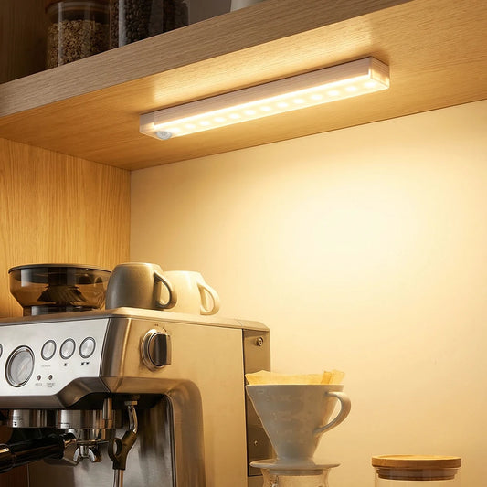 USB Rechargeable LED Motion Sensor Night Light – Cabinet & Kitchen Motion Sensor Light Peaceful Pleasures Health and Wellness