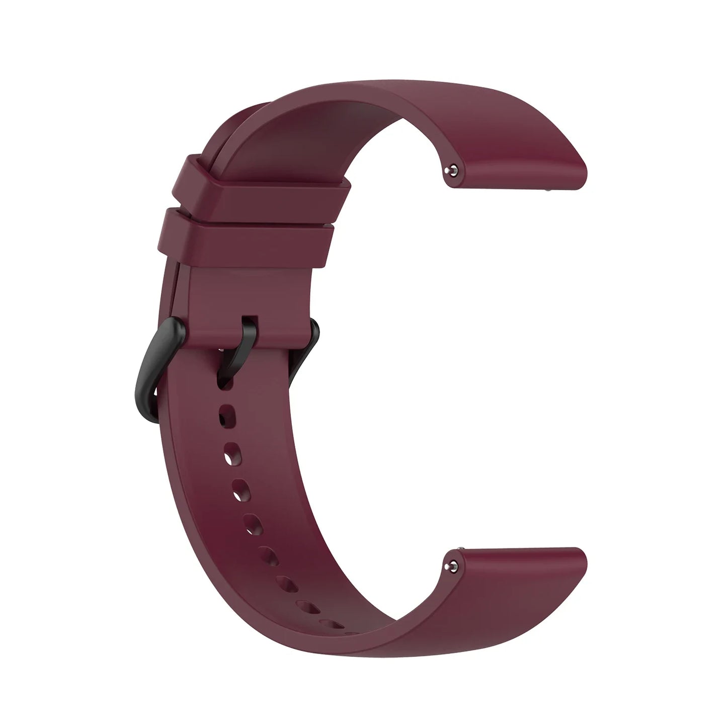 Silicone Watch Band 20mm 22mm for Amazfit Samsung Garmin Peaceful Pleasures Health and Wellness