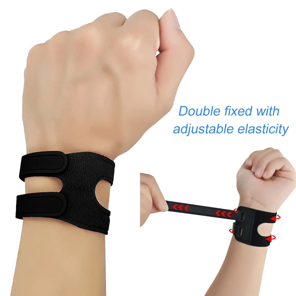 1PC Wrist Wraps for Men Women Adjustable Compression Wrist Brace for Carpal Tunnel,Lifting Straps Wrist Bands for Weightlifting Peaceful Pleasures Health and Wellness