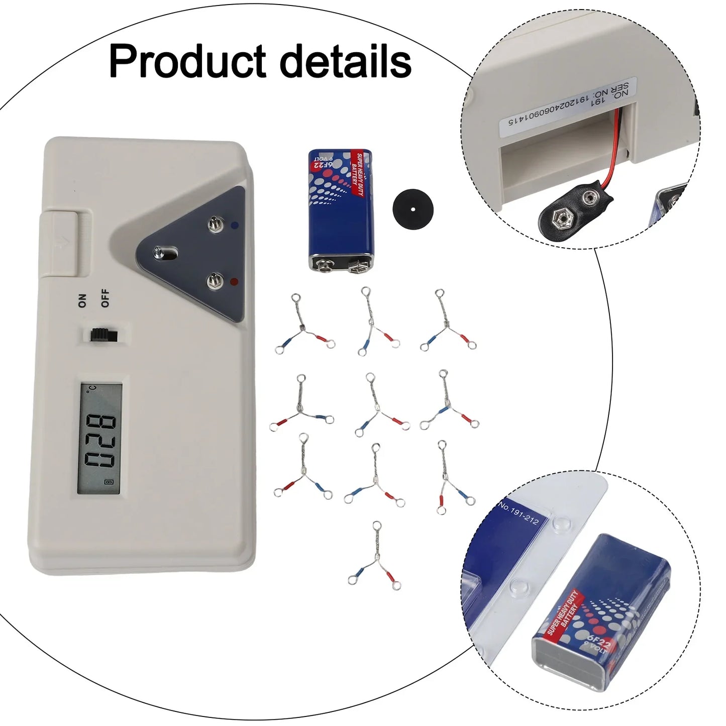 Soldering Iron Tip Temperature Tester | Digital Meter 0–600°C