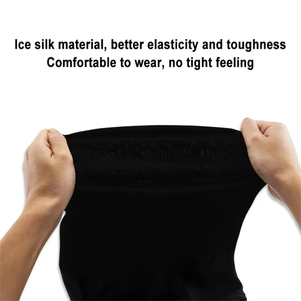 Spandex No-Hole Balaclava Head Cover – UV Protection & Cosplay