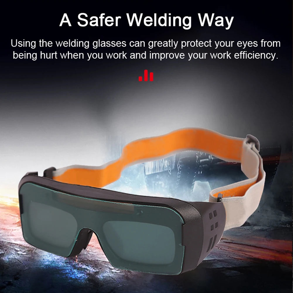 Solar Auto Darkening Welding Glasses Safety Protective Argon Arc Welding Electric Welding Glasses Practical Welding Glasses Peaceful Pleasures Health and Wellness