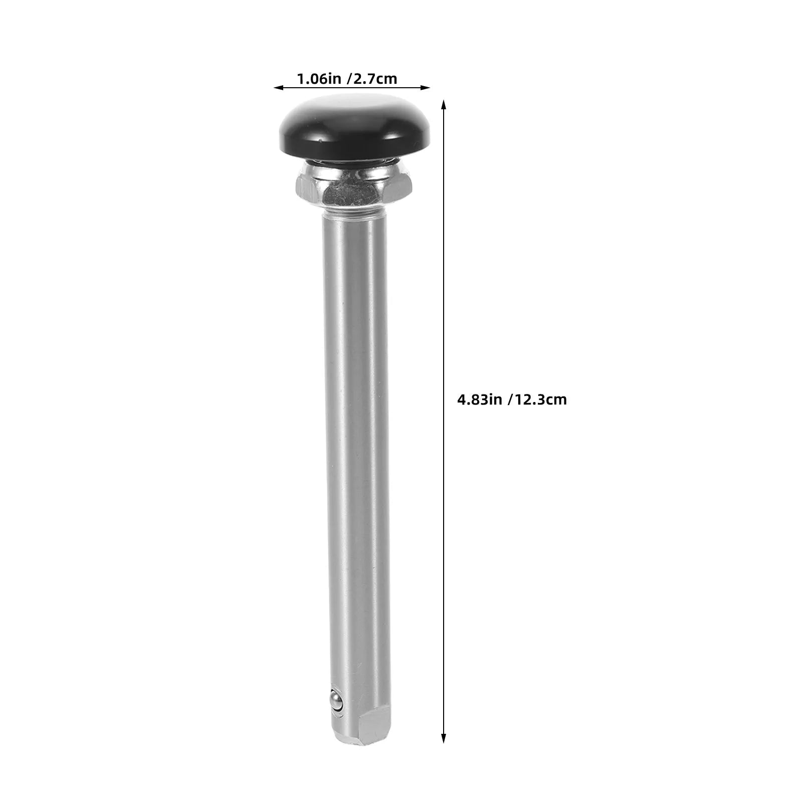 Wheelchair Quick Release Rear Axle Stainless Steel Wear Resistant Heavy Duty Mobility Sports Drive Wheelchair Replacement Parts Peaceful Pleasures Health and Wellness