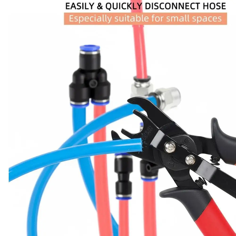 Pneumatic Quick-Disconnect Coupling Tool Pneumatic Push-Type Coupling Removal Tool Quick-Disconnect Air Hose Peaceful Pleasures Health and Wellness