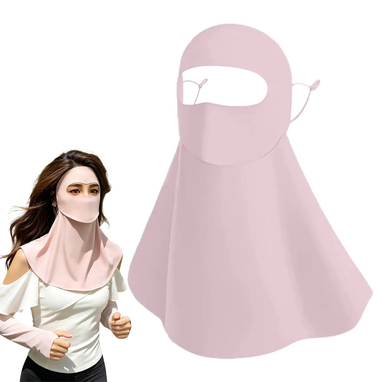 UV Protection Full Face Mask – Breathable Outdoor Sun Cover