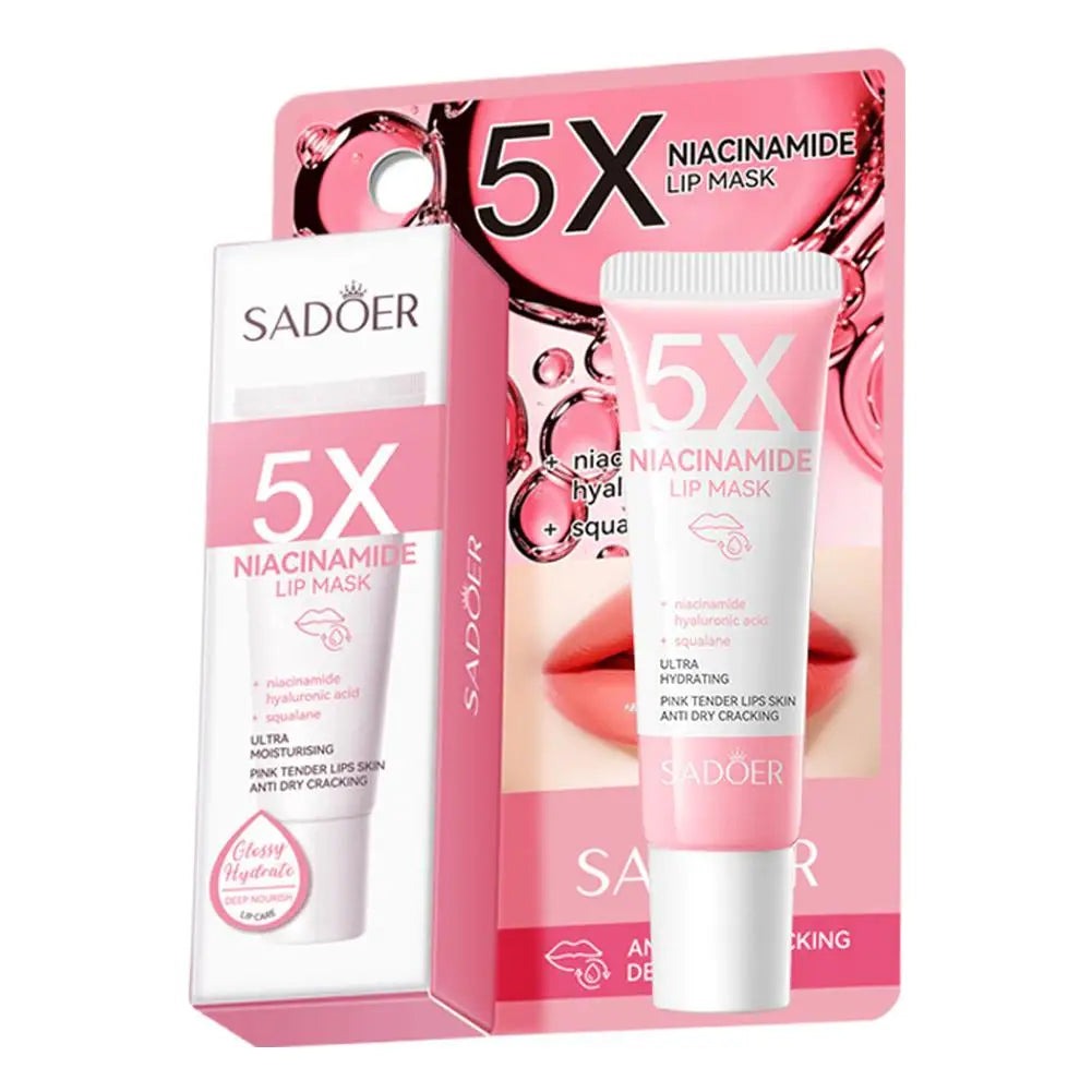 Niacinamide Lip Mask – Moisturizing Non-Greasy Overnight Lip Care