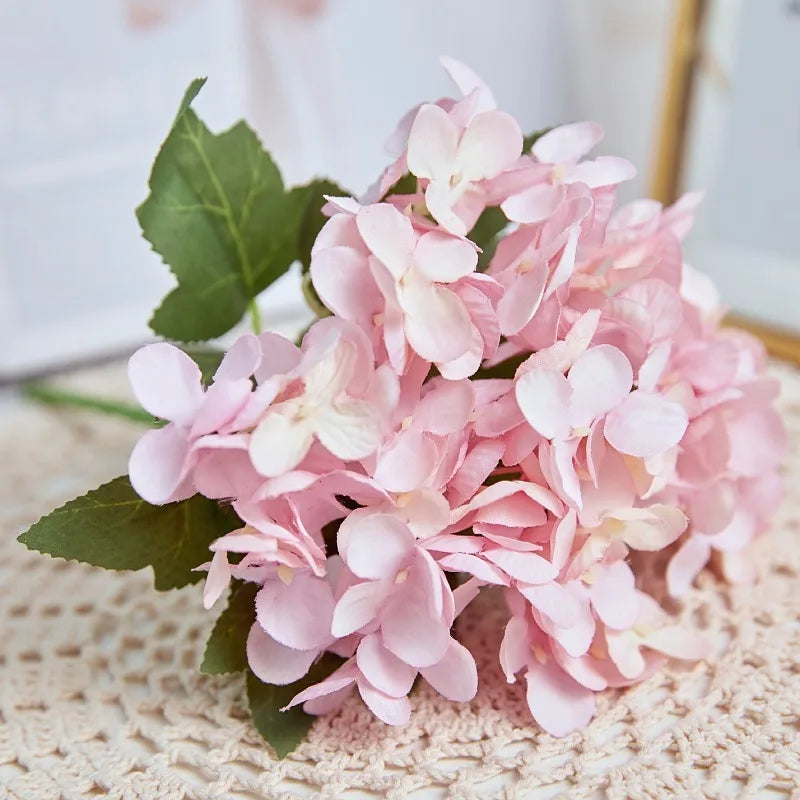 Silk Hydrangea Artificial Bouquet | Wedding & Home Décor