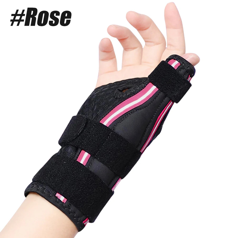 1PCS Thumb Brace for Right & Left Hand,Reversible Thumb Splint for Arthritis Pain,Thumb Stabilizer for Sprains,Tendonitis Relief Peaceful Pleasures Health and Wellness Rose-1PCS