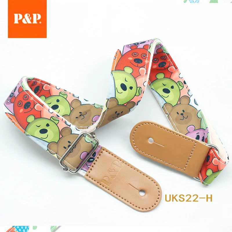 Ukulele Strap Small Fresh Cartoon Musical Instrument Accessories