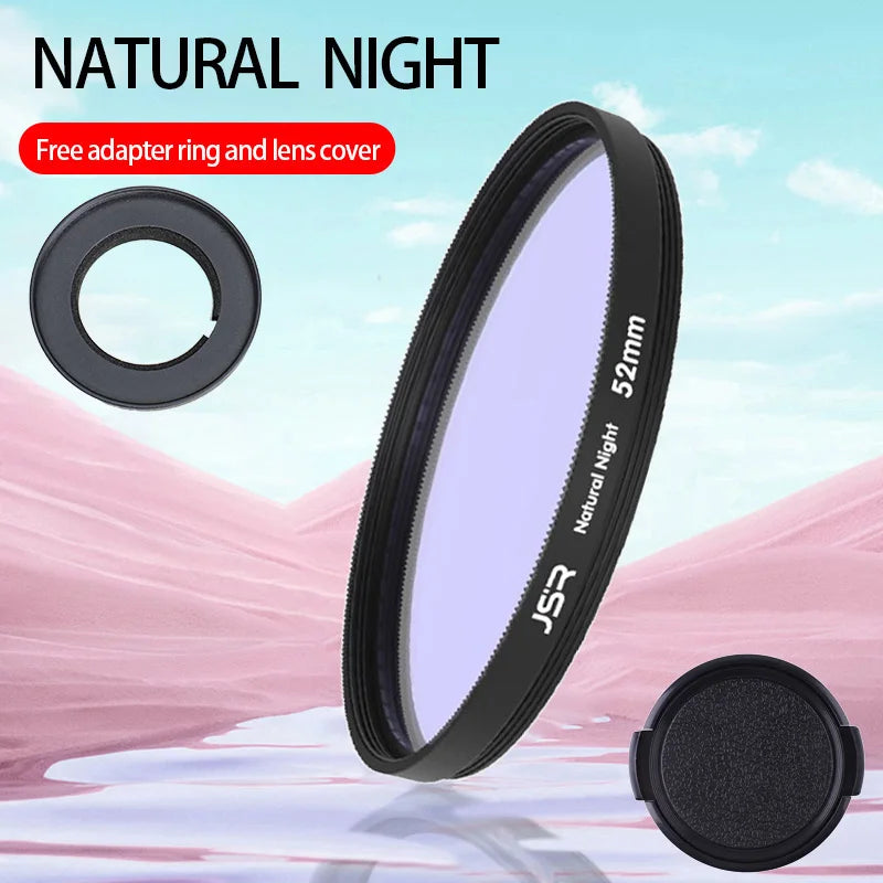 52mm ND & CPL Filters Set For DJI Osmo Action6 Neutral Density Camera Lens ND Filter And Filter Adapter Ring Peaceful Pleasures Health and Wellness GRAY