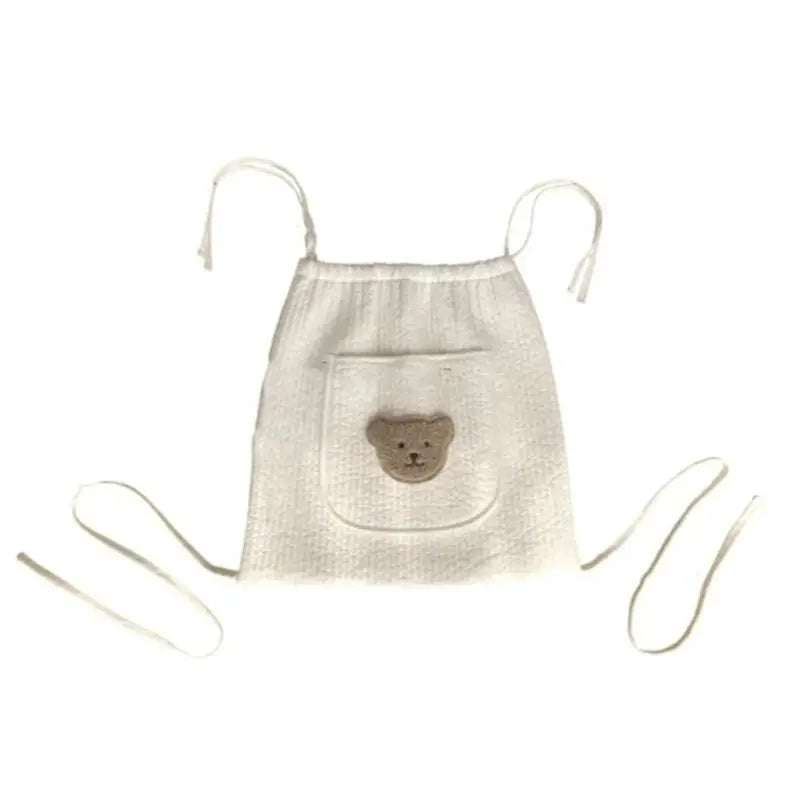 Large Stroller Organizer Bag | Embroidered Bear Diaper Hanging Bag
