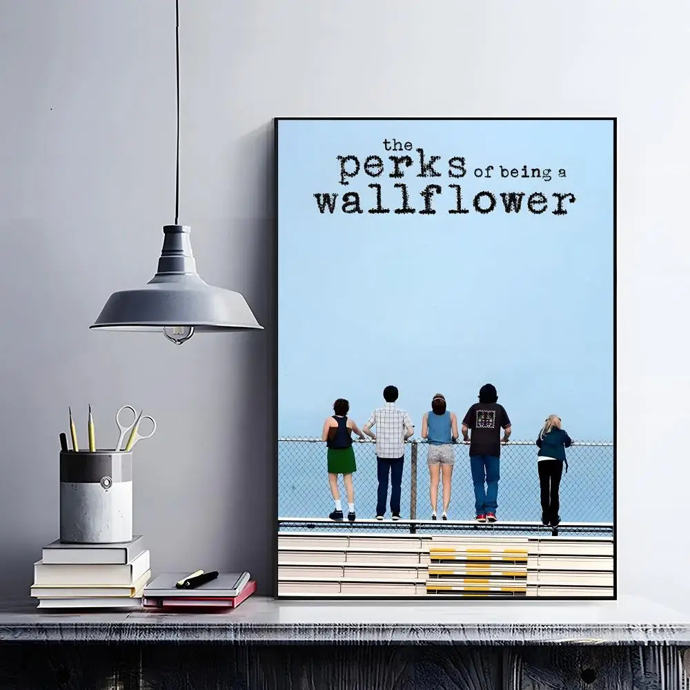 Perks of Being a Wallflower Poster – HD Self-Adhesive Wall Art Wall Art Poster Peaceful Pleasures Health and Wellness z1 21X30cmNoframe