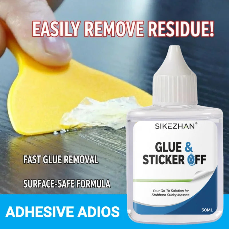 50ML Powerful Adhesive Remover - Dissolves Stickers, Decals, Glue & Tree Sap | Safe for Cars, Glass & Home Use Peaceful Pleasures Health and Wellness